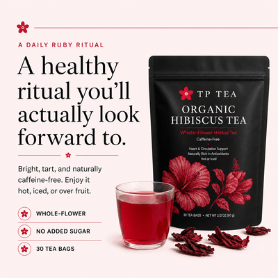 Organic Hibiscus Tea for Heart & Circulation Support