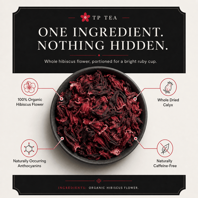 Organic Hibiscus Tea for Heart & Circulation Support
